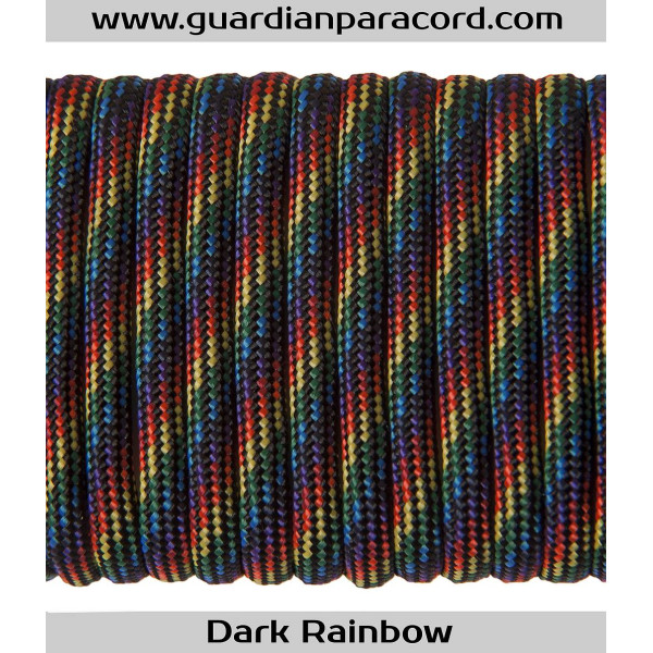 Dark Rainbow Guardian Paracord 550 Type III 