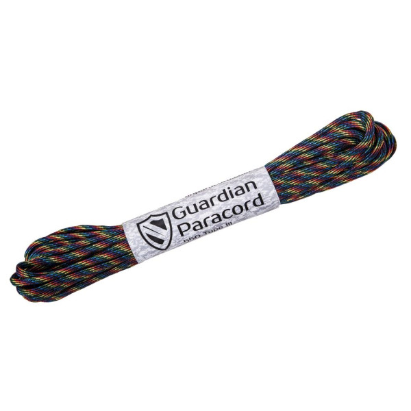 Dark Rainbow Guardian Paracord 550 Type III 