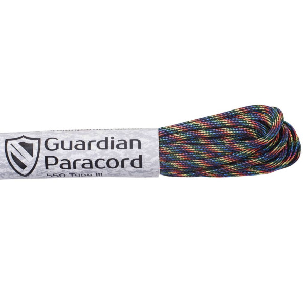 Dark Rainbow Guardian Paracord 550 Type III 