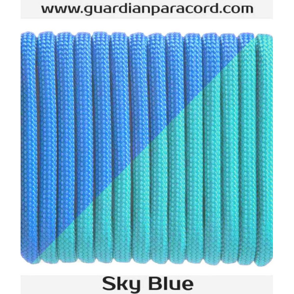 Sky Blue Glow in the Dark Guardian Paracord 