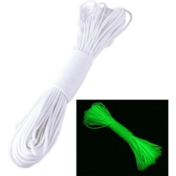 White Glow in the Dark Guardian Paracord