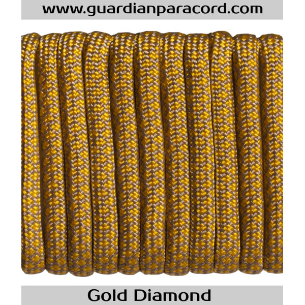 Gold Diamond  Guardian Paracord 550 Type III 