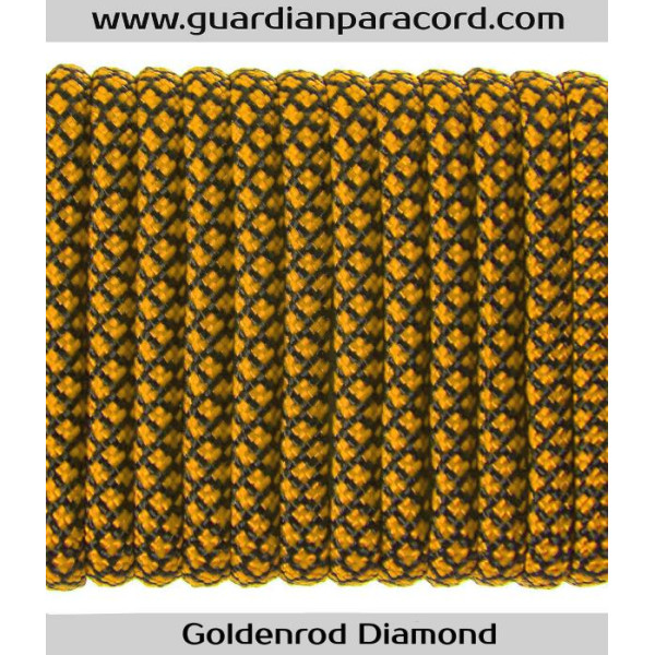 Goldenrod Diamond Guardian Paracord 550 Type III 