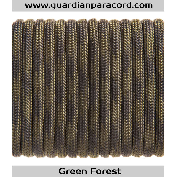Green Forest Guardian Paracord 550 Type III 