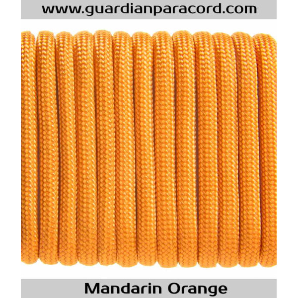 Mandarin Orange Guardian Paracord 550 Type III 