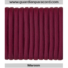 Maroon Guardian Paracord 550 Type III 
