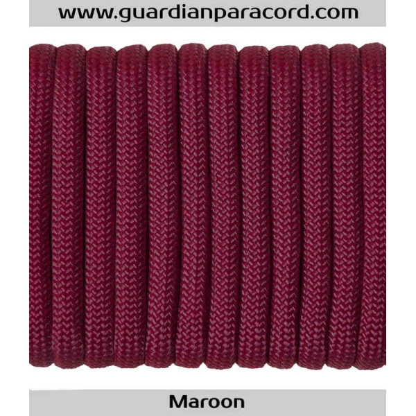Maroon Guardian Paracord 550 Type III 