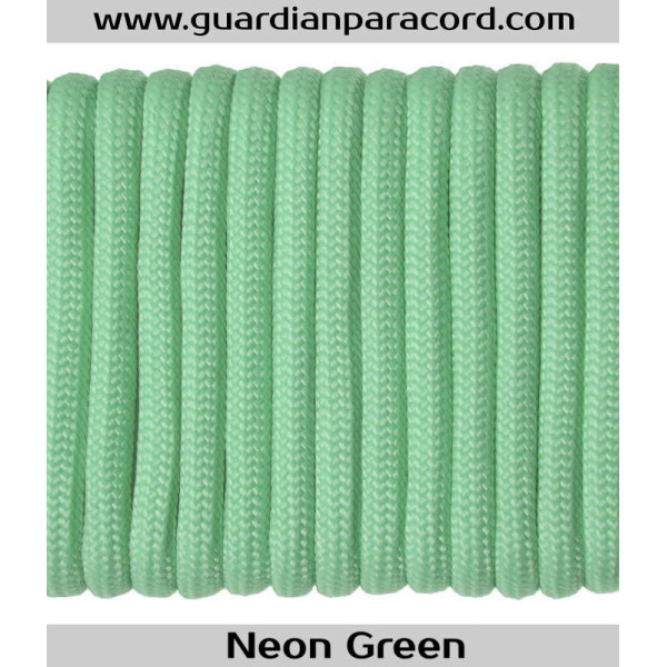 Neon Green Guardian Paracord 550 Type III