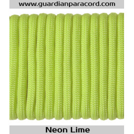 Neon Lime Guardian Paracord 550 Type III 