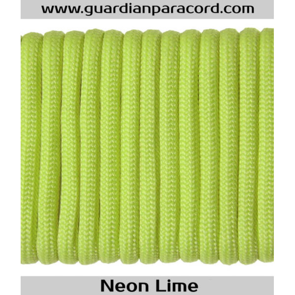 Neon Lime Guardian Paracord 550 Type III