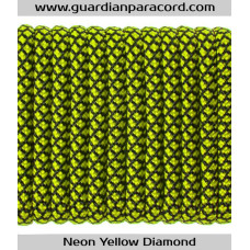 Neon Yellow Diamond Guardian Paracord 550 Type III 