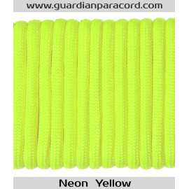 Neon Yellow Guardian Paracord 550 Type III 