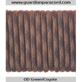 OD Green/Coyote Guardian Paracord 550 Type III 