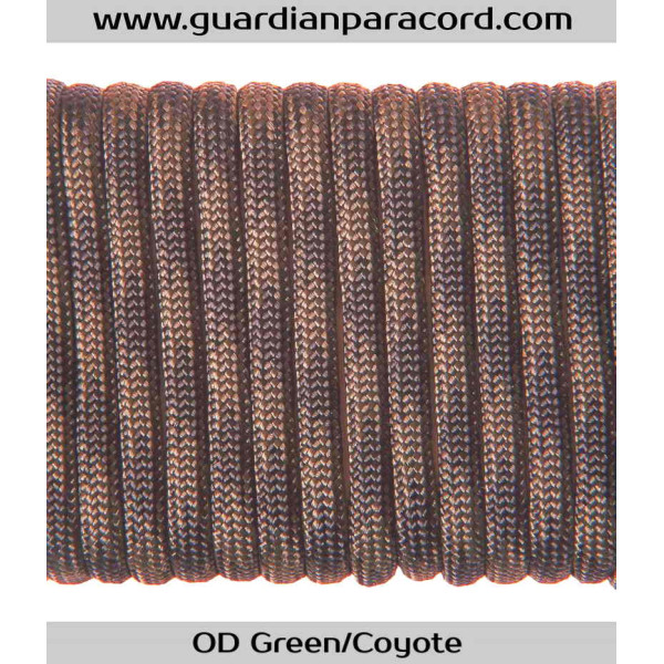 OD Green/Coyote Guardian Paracord 550 Type III 