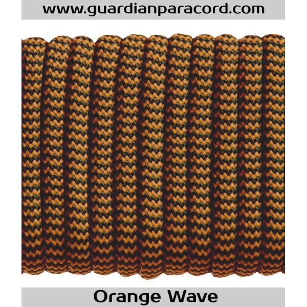 Orange Wave Guardian Paracord 550 Type III