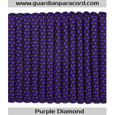 Purple Diamond Guardian Paracord 550 Type III 