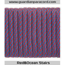 Red&Ocean Stairs Guardian Paracord 550 Type III 