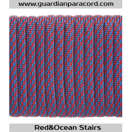 Red&Ocean Stairs Guardian Paracord 550 Type III 