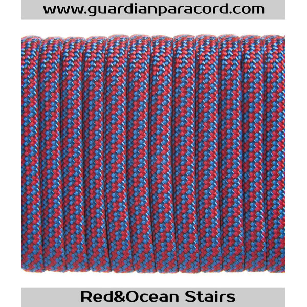 Red&Ocean Stairs Guardian Paracord 550 Type III