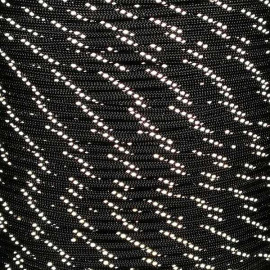 Black  Guardian Paracord 550 Type III Reflective 