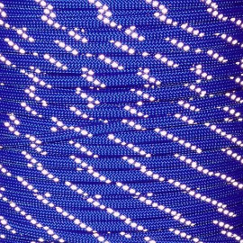 Electric Blue Guardian Paracord 550 Type III Reflective 