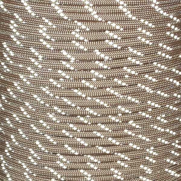 Tan Guardian Paracord 550 Type III Reflective