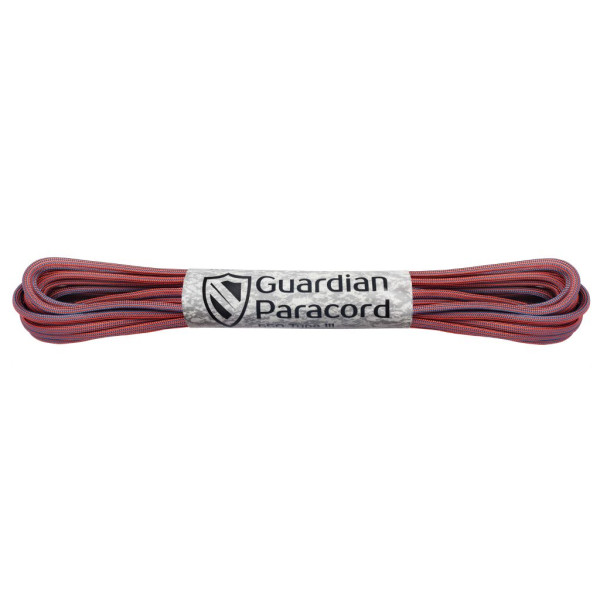 Safety Orange&Ocean Stripe Guardian Paracord 550 Type III