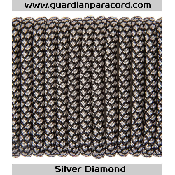 Silver Diamond Guardian Paracord 550 Type III
