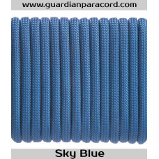 Sky Blue Guardian Paracord 550 Type III 
