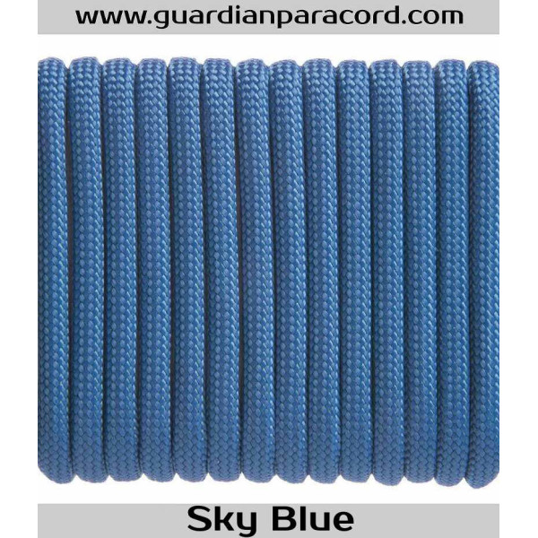 Sky Blue Guardian Paracord 550 Type III