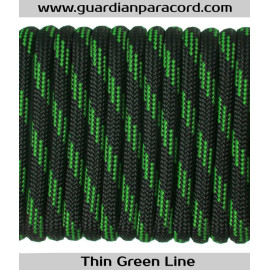 Thin Green Line Guardian Paracord 550 Type III 