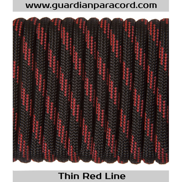 Thin Red Line Guardian Paracord 550 Type III