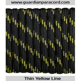 Thin Yellow Line Guardian Paracord 550 Type III Thin Yellow Line