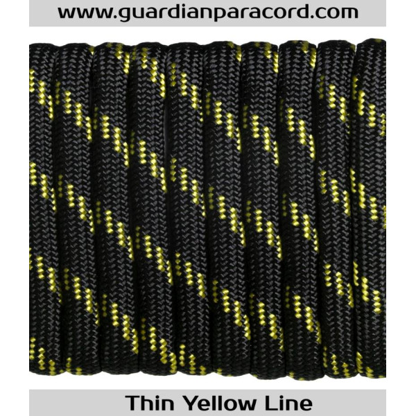 Thin Yellow Line Guardian Paracord 550 Type III Thin Yellow Line