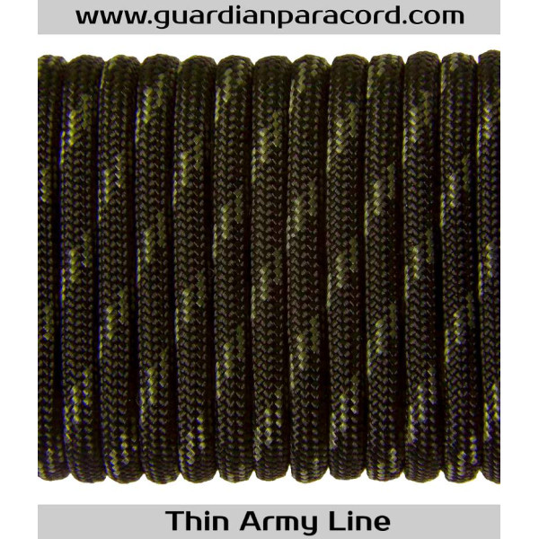 Thin Army Line Guardian Paracord 550 Type III 