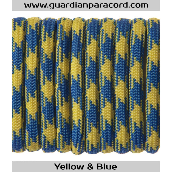 Yellow&Blue Guardian Paracord 550 Type III