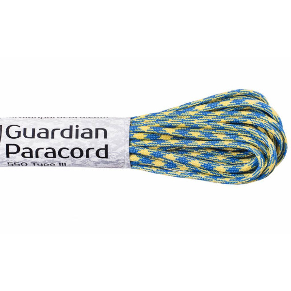 Yellow&Blue Guardian Paracord 550 Type III