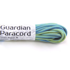 Yellow & Blue Stripe Guardian Paracord 550 Type III Yellow & Blue Stripe Guardian Paracord 550 Type III