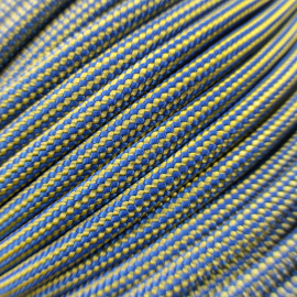 Yellow & Blue Stripe Guardian Paracord 550 Type III 