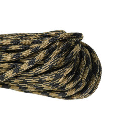 Mil-Spec Black & Coyote Guardian Paracord 550 Type III 