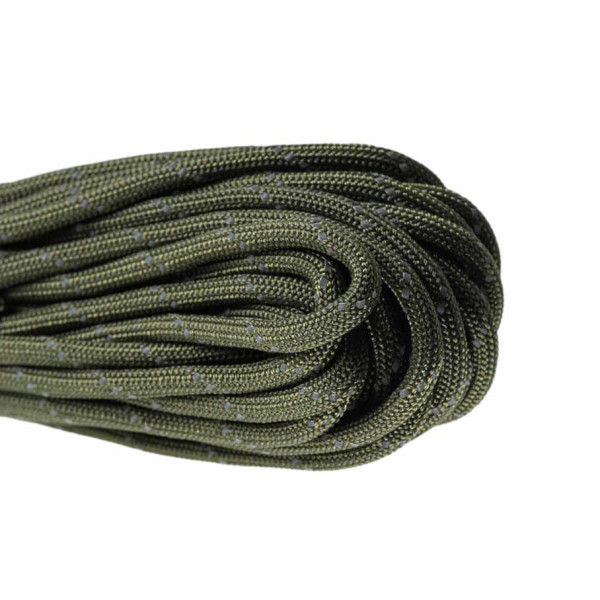 Mil-Spec Ranger Green Guardian Paracord 550 Type III Reflective 
